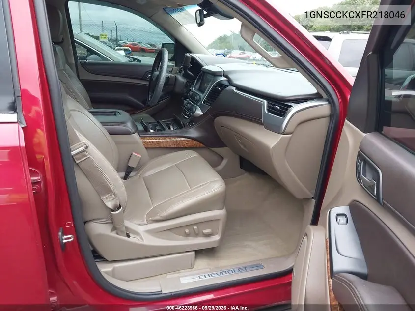 2015 CHEVROLET TAHOE VIN 1GNSCCKCXFR218046 — фото 5