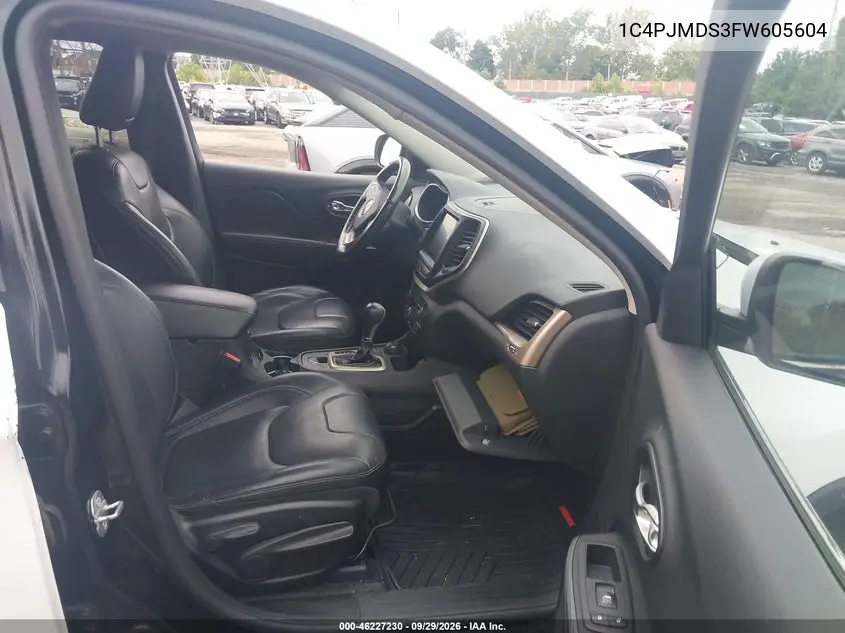 2015 JEEP CHEROKEE VIN 1C4PJMDS3FW605604 — фото 5
