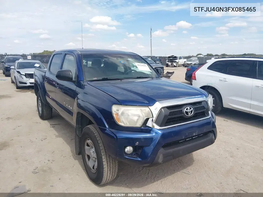 TOYOTA TACOMA 2015, VIN 5TFJU4GN3FX085465