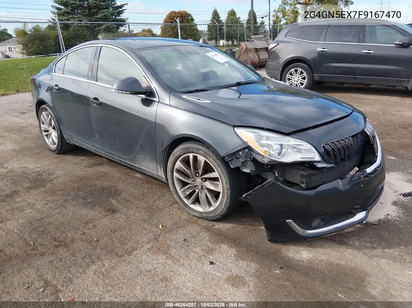 BUICK REGAL 2015, VIN 2G4GN5EX7F9167470