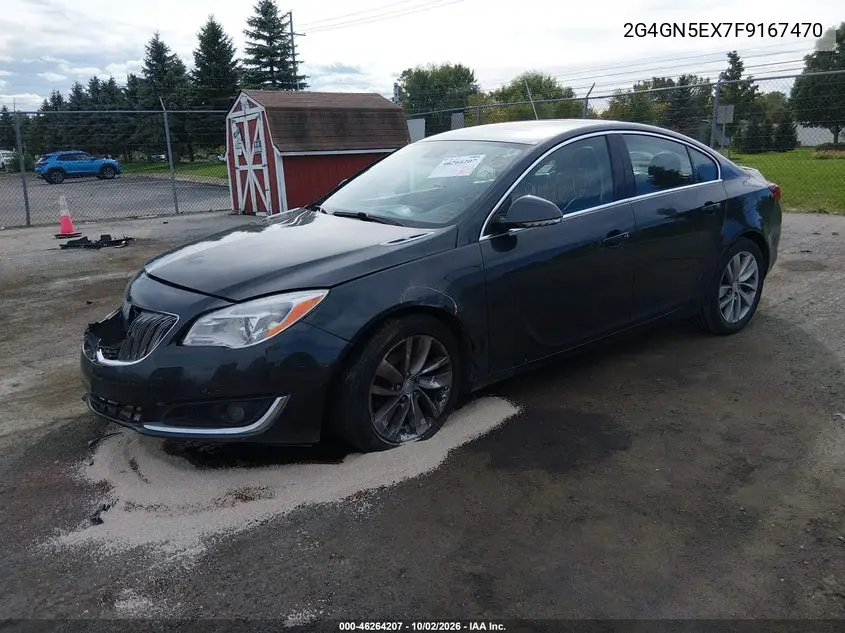 2015 BUICK REGAL VIN 2G4GN5EX7F9167470 — фото 2