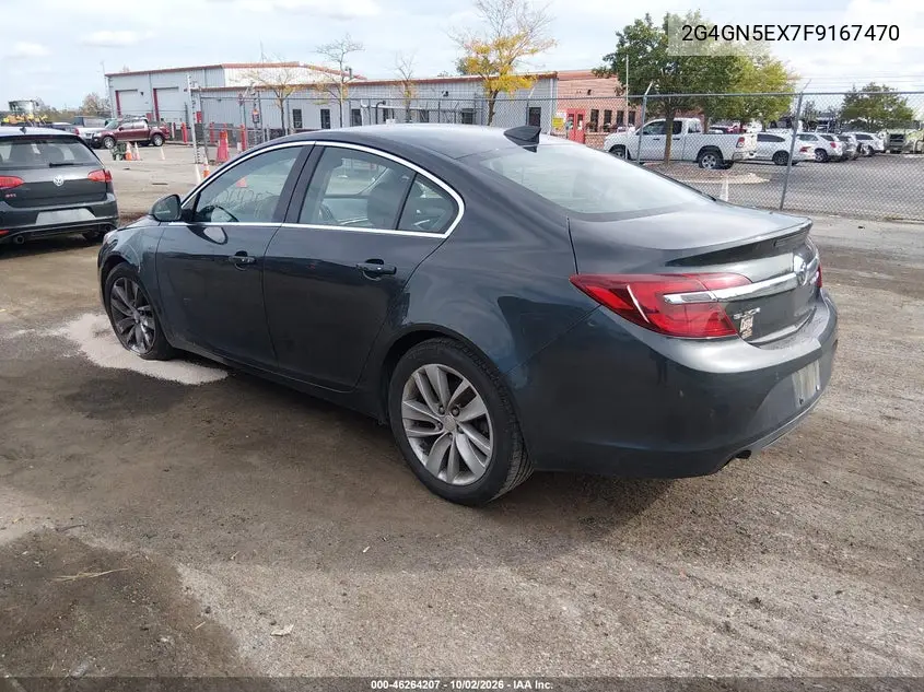 2015 BUICK REGAL VIN 2G4GN5EX7F9167470 — фото 3