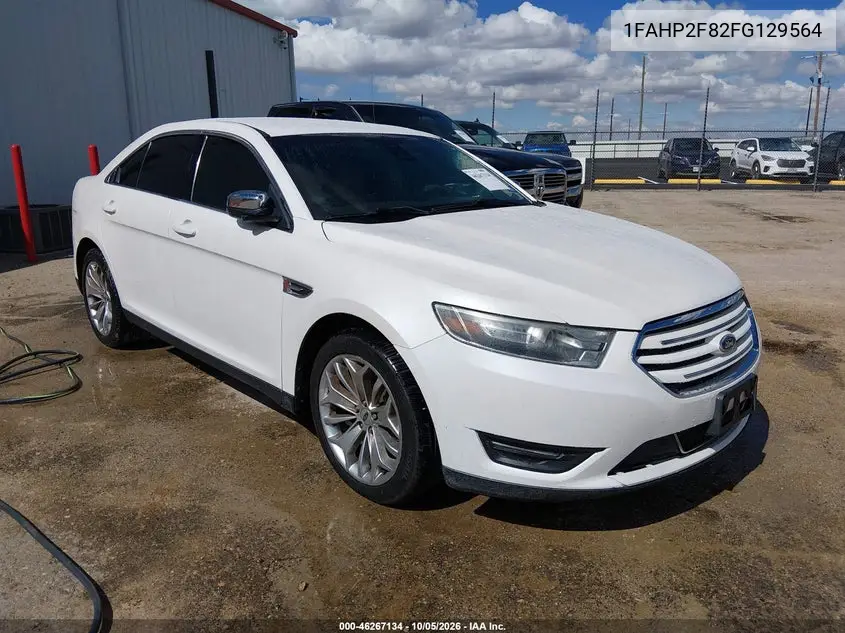 FORD TAURUS 2015, VIN 1FAHP2F82FG129564