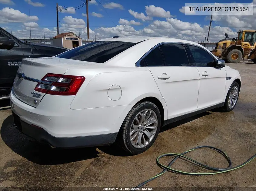 2015 FORD TAURUS VIN 1FAHP2F82FG129564 — фото 4