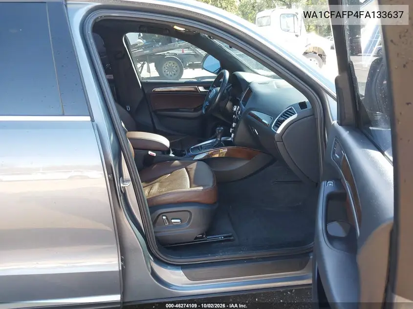 2015 AUDI Q5 VIN WA1CFAFP4FA133637 — фото 5