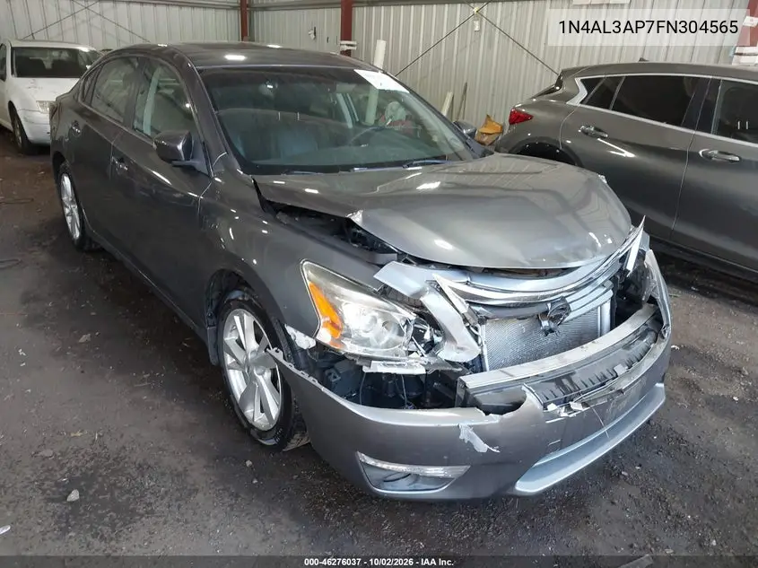 NISSAN ALTIMA 2015, VIN 1N4AL3AP7FN304565