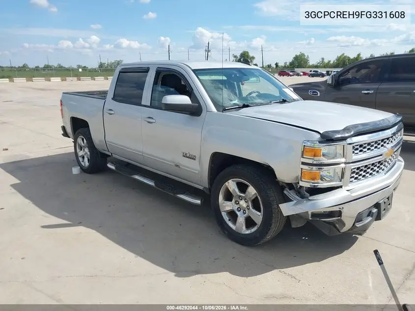CHEVROLET SILVERADO 2015, VIN 3GCPCREH9FG331608