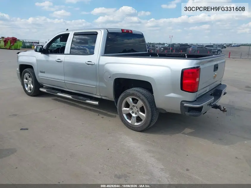 2015 CHEVROLET SILVERADO VIN 3GCPCREH9FG331608 — фото 3