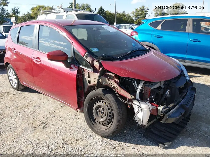NISSAN NOTE 2015, VIN 3N1CE2CP6FL379006
