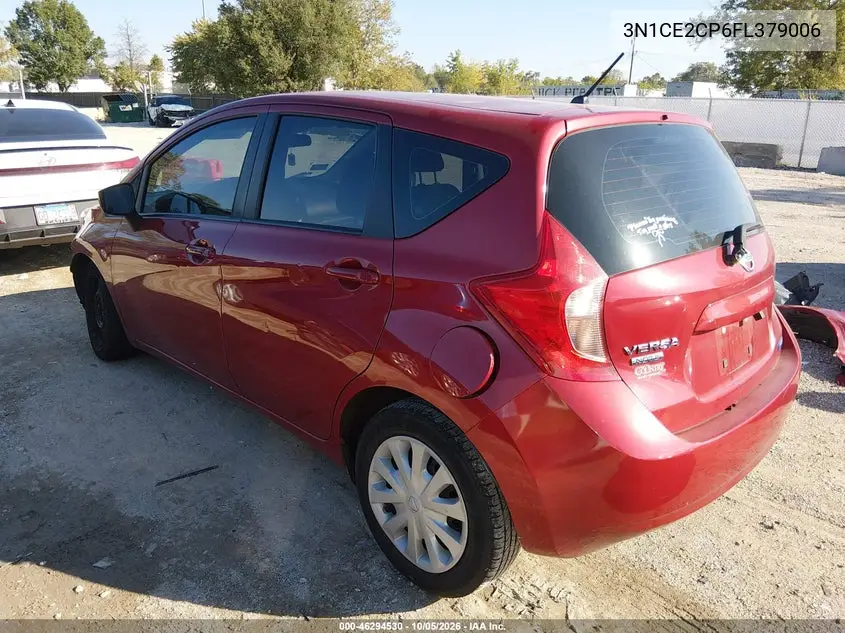 2015 NISSAN NOTE VIN 3N1CE2CP6FL379006 — фото 3