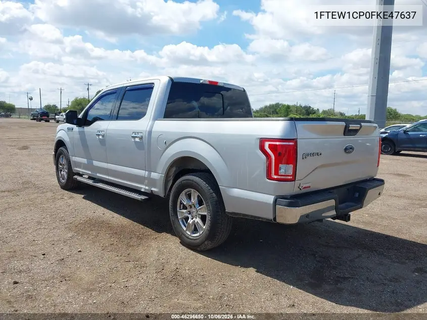 2015 FORD F-150 VIN 1FTEW1CP0FKE47637 — фото 3