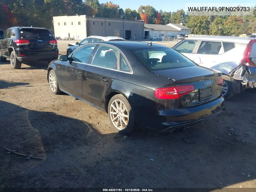 2015 AUDI A4 VIN WAUFFAFL9FN029733 — фото 3
