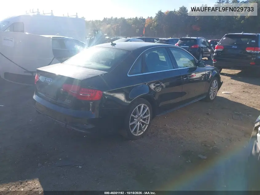 2015 AUDI A4 VIN WAUFFAFL9FN029733 — фото 4
