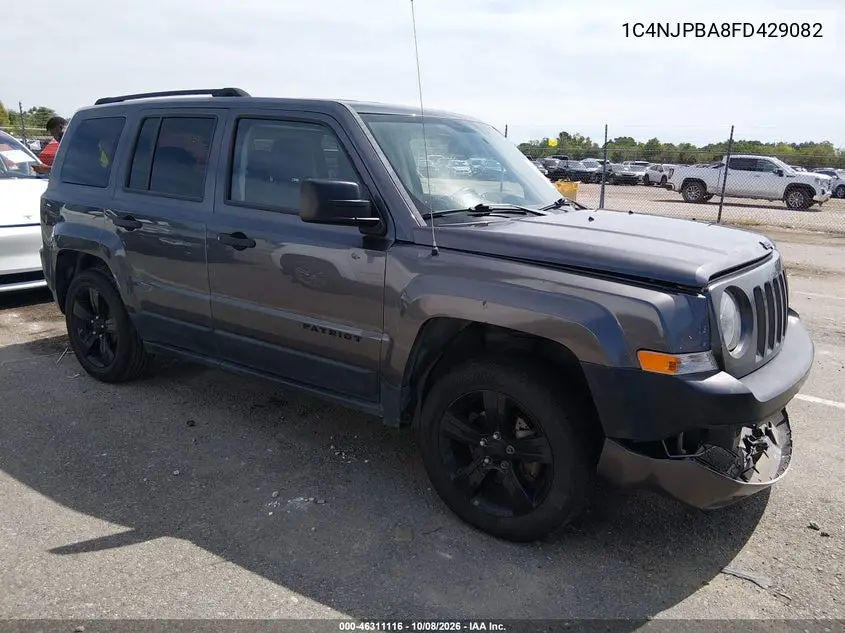 2015 JEEP LIBERTY (PATRIOT) VIN 1C4NJPBA8FD429082 — фото 4