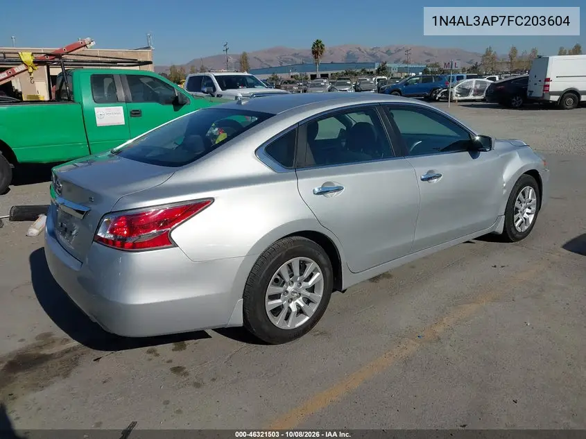 2015 NISSAN ALTIMA VIN 1N4AL3AP7FC203604 — фото 4