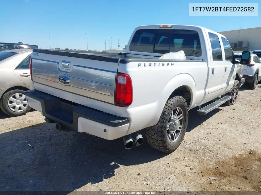 2015 FORD F250 VIN 1FT7W2BT4FED72582 — фото 4