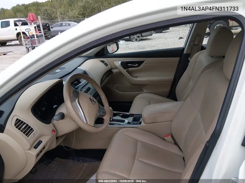 2015 NISSAN ALTIMA VIN 1N4AL3AP4FN311733 — фото 5