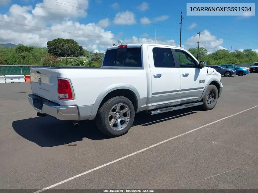 2015 RAM 1500 VIN 1C6RR6NGXFS591934 — фото 4