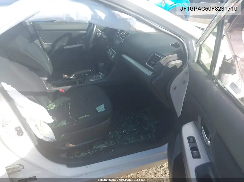2015 SUBARU IMPREZA VIN JF1GPAC60F8231710 — фото 5