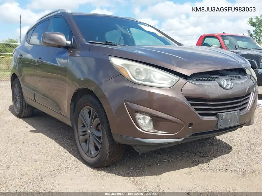 HYUNDAI TUCSON 2015, VIN KM8JU3AG9FU983053