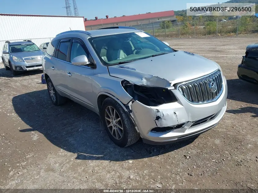 BUICK ENCLAVE 2015, VIN 5GAKVBKD3FJ296500