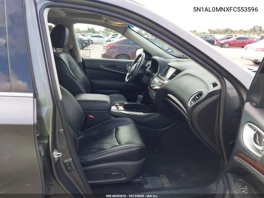 2015 INFINITI QX60 VIN 5N1AL0MNXFC553596 — фото 5