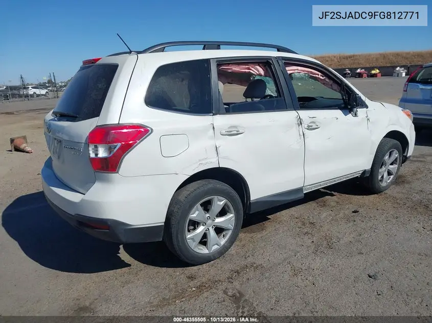 2015 SUBARU FORESTER VIN JF2SJADC9FG812771 — фото 4