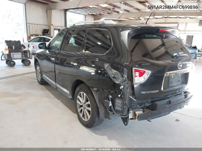 2015 NISSAN PATHFINDER VIN 5N1AR2MM4FC699896 — фото 3