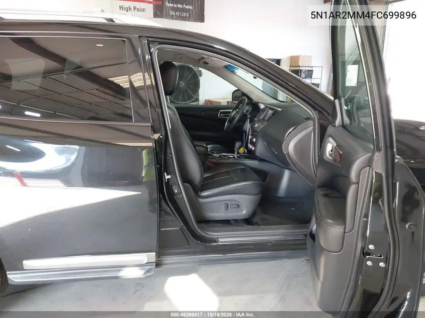 2015 NISSAN PATHFINDER VIN 5N1AR2MM4FC699896 — фото 5