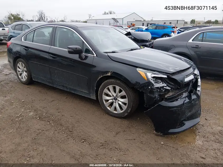 SUBARU LEGACY 2015, VIN 4S3BNBH68F3071145