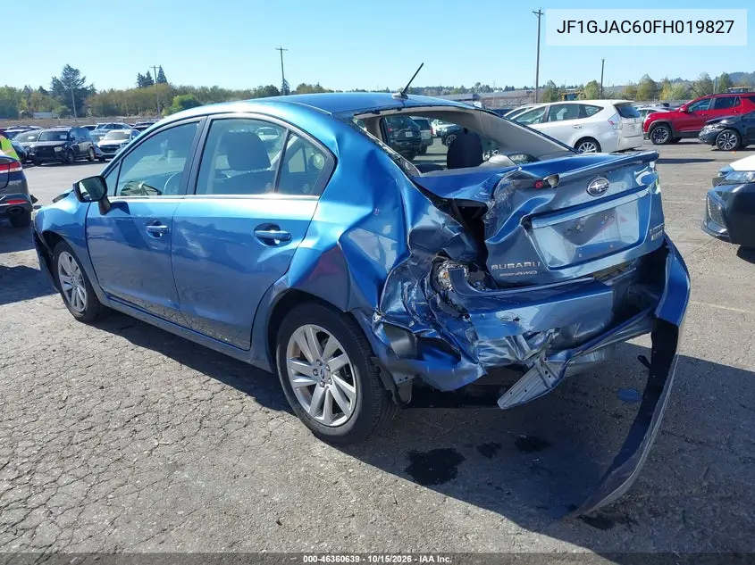 2015 SUBARU IMPREZA VIN JF1GJAC60FH019827 — фото 3