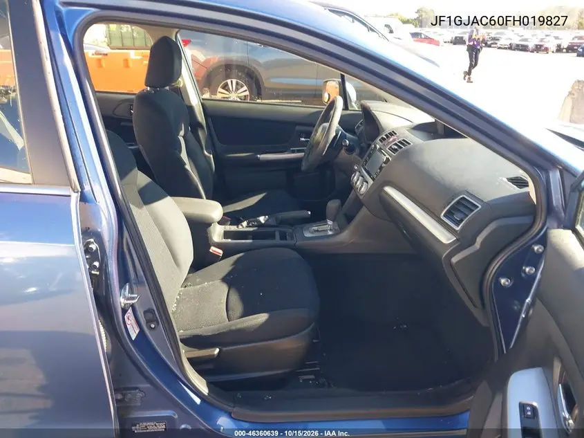 2015 SUBARU IMPREZA VIN JF1GJAC60FH019827 — фото 5