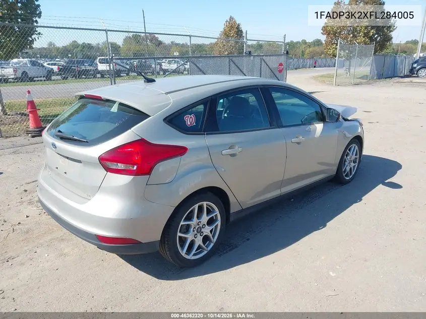 2015 FORD FOCUS VIN 1FADP3K2XFL284005 — фото 4