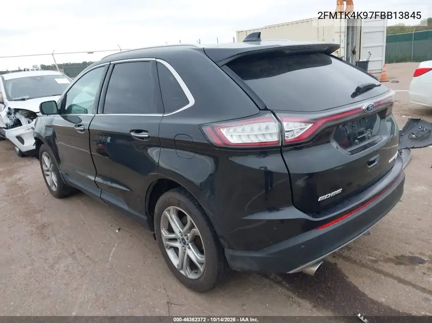 2015 FORD EDGE VIN 2FMTK4K97FBB13845 — фото 3