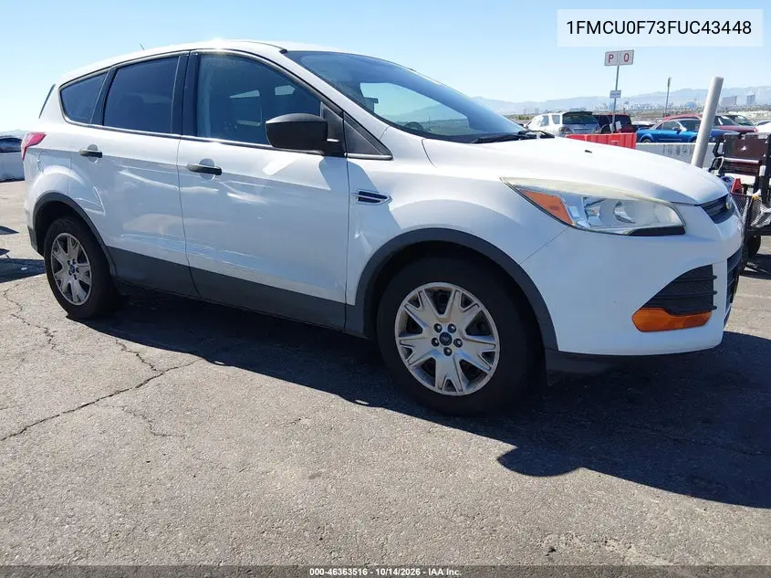 FORD ESCAPE 2015, VIN 1FMCU0F73FUC43448