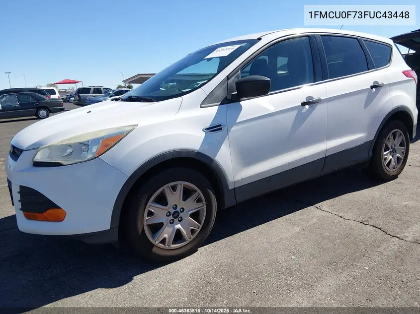 2015 FORD ESCAPE VIN 1FMCU0F73FUC43448 — фото 2