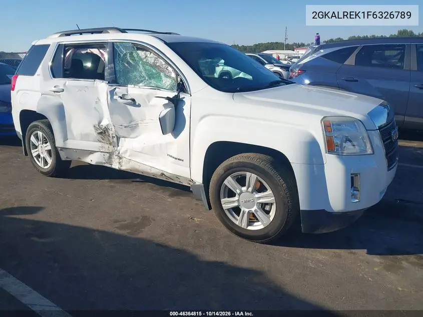 GMC TERRAIN 2015, VIN 2GKALREK1F6326789