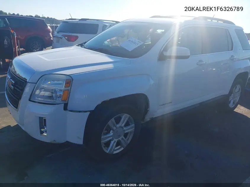 2015 GMC TERRAIN VIN 2GKALREK1F6326789 — фото 2