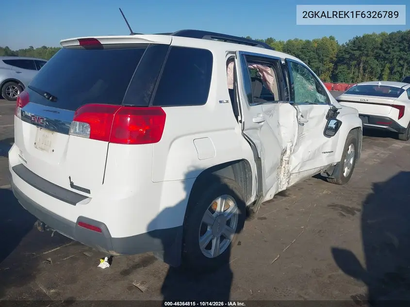 2015 GMC TERRAIN VIN 2GKALREK1F6326789 — фото 4