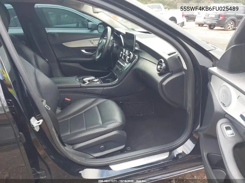 2015 MERCEDES C-KLASSE VIN 55SWF4KB6FU025489 — фото 5
