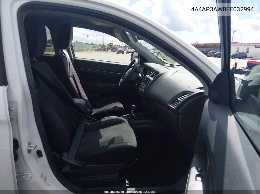 2015 MITSUBISHI OUTLANDER VIN 4A4AP3AW8FE032994 — фото 5