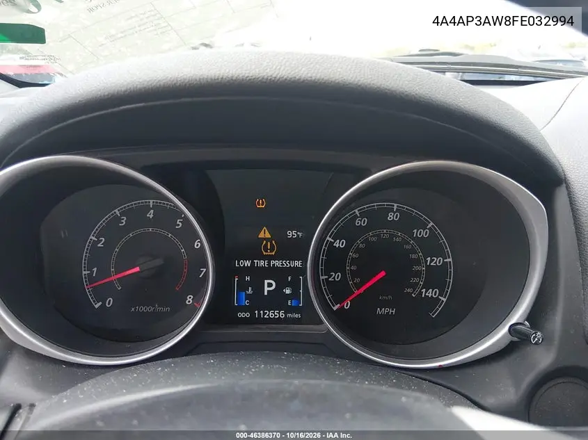 2015 MITSUBISHI OUTLANDER VIN 4A4AP3AW8FE032994 — фото 7