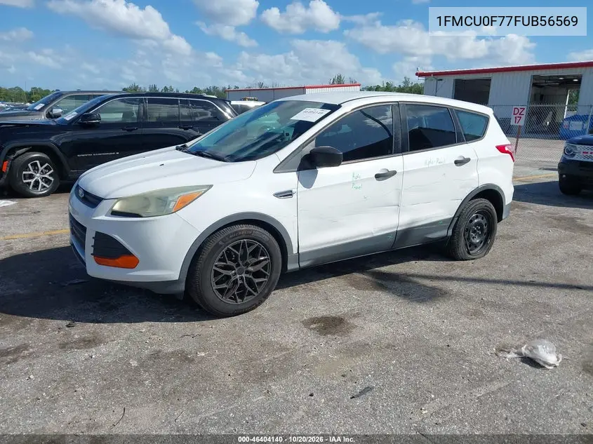 2015 FORD ESCAPE VIN 1FMCU0F77FUB56569 — фото 2
