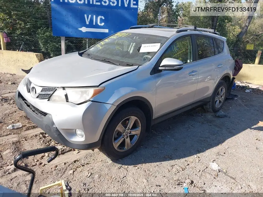2015 TOYOTA RAV 4 VIN JTMRFREV9FD133419 — фото 2
