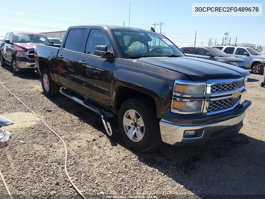 CHEVROLET SILVERADO 2015, VIN 3GCPCREC2FG489678