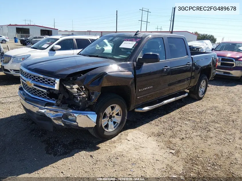 2015 CHEVROLET SILVERADO VIN 3GCPCREC2FG489678 — фото 2