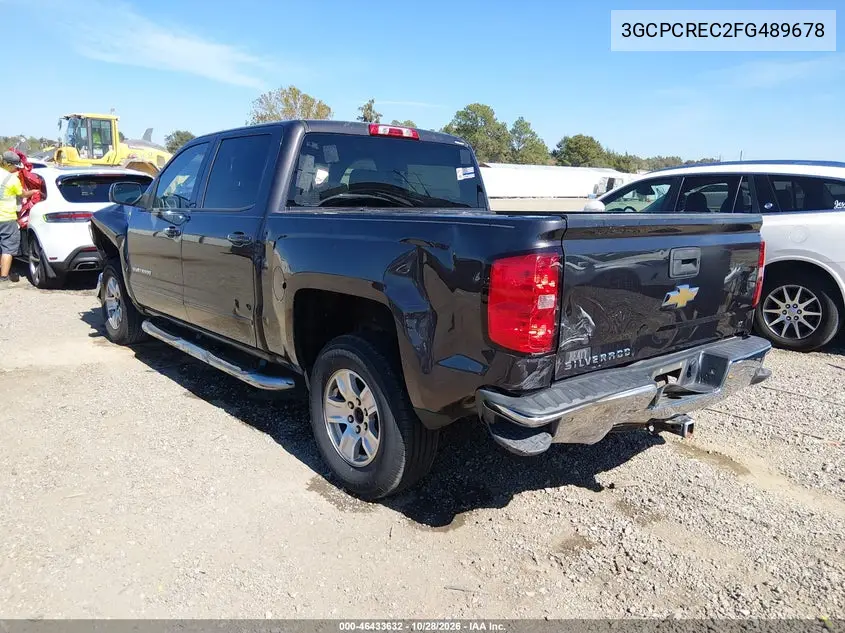 2015 CHEVROLET SILVERADO VIN 3GCPCREC2FG489678 — фото 3