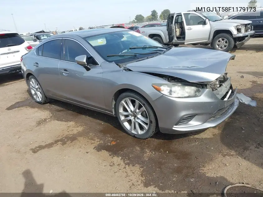MAZDA 6 2015, VIN JM1GJ1T58F1179173