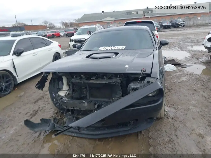 2016 DODGE CHALLENGER VIN 2C3CDZBT4GH263826 — фото 13