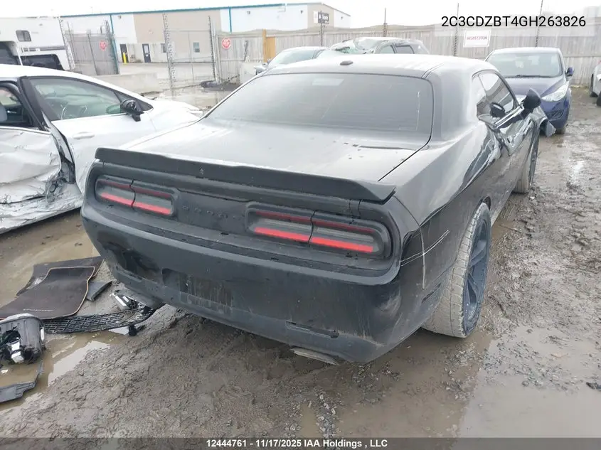 2016 DODGE CHALLENGER VIN 2C3CDZBT4GH263826 — фото 17